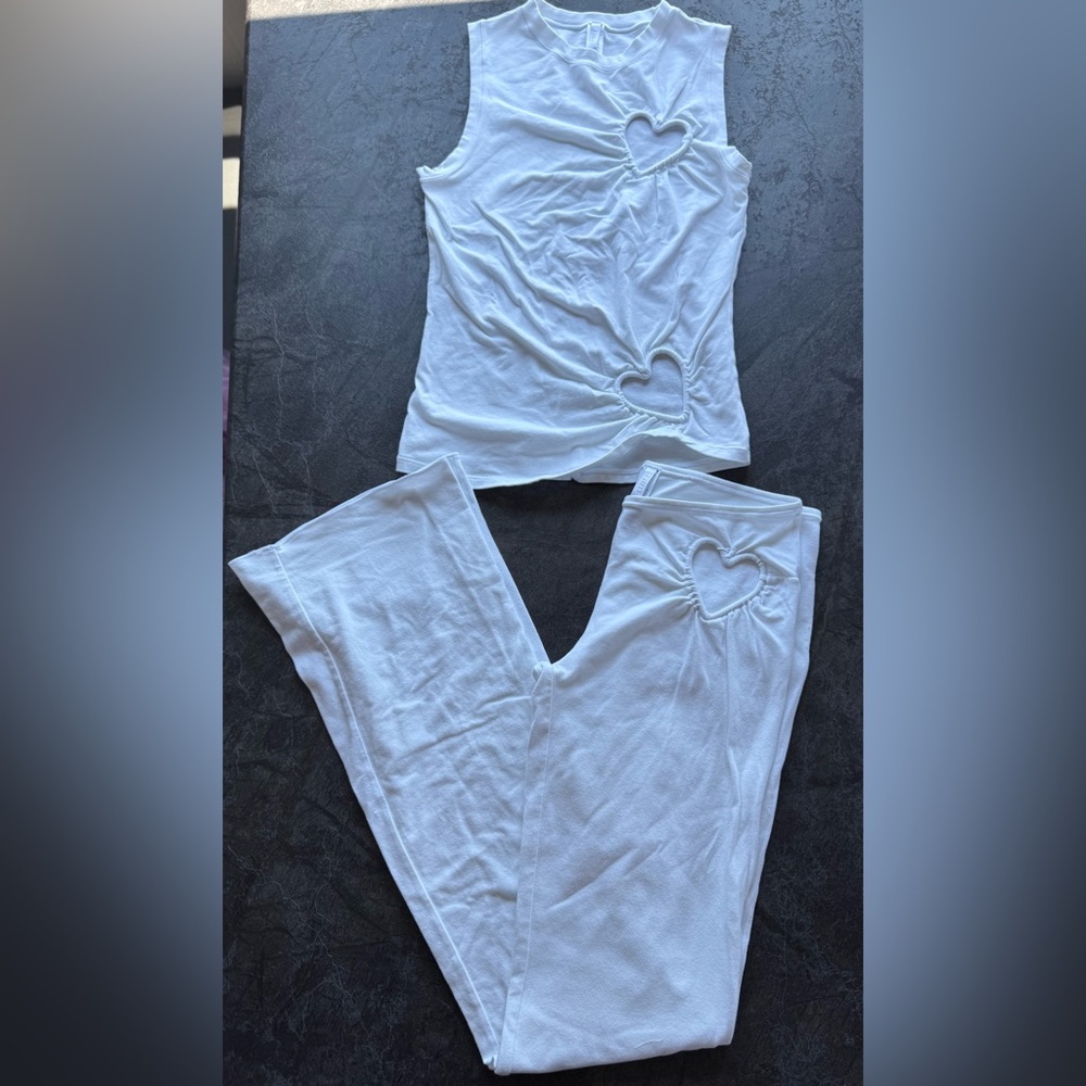 SKIMS White Heart Cutout Set